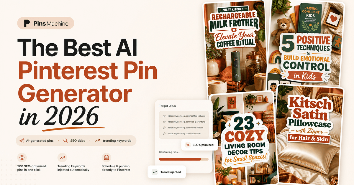 The Best AI Pinterest Pin Generator in 2026