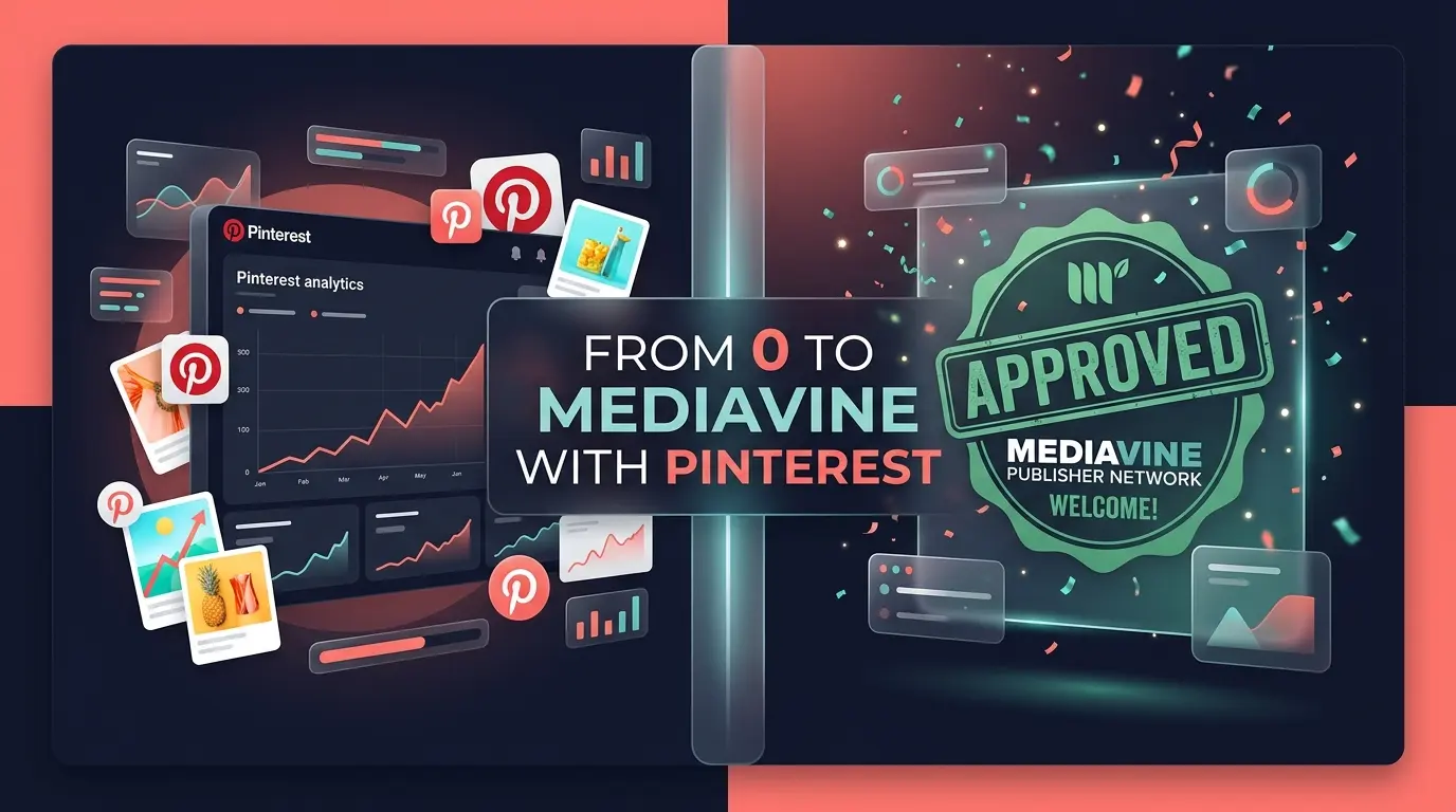 Case Study: From zero to Journey by Mediavine approval using Pinterest traffic and PinsMachine direct scheduling
