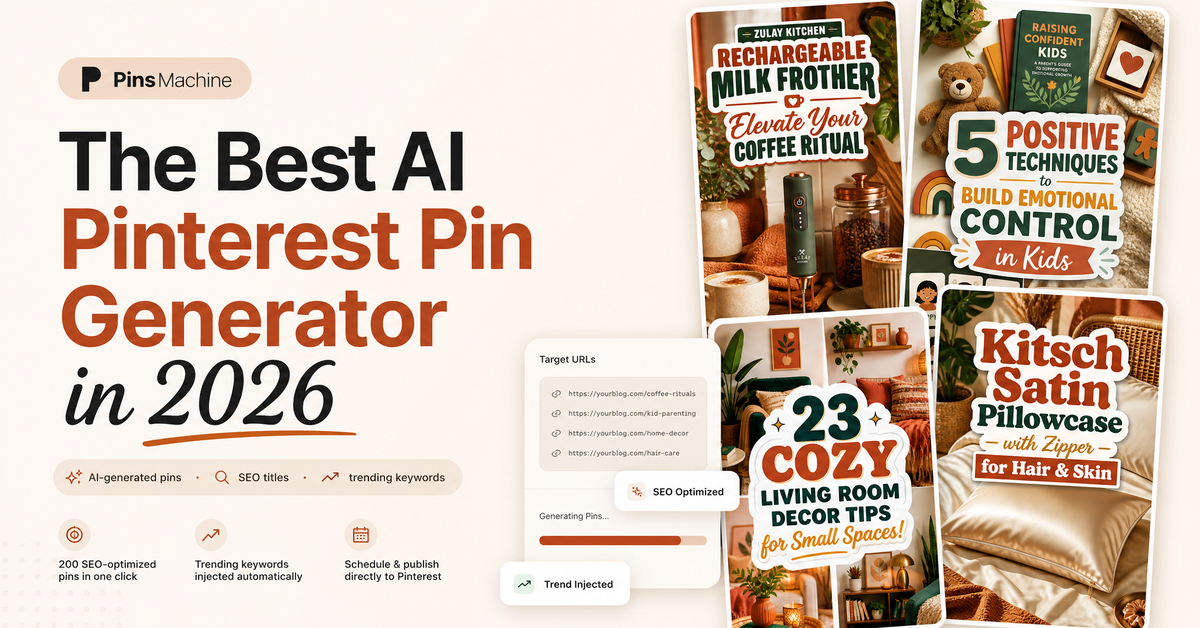 The Best AI Pinterest Pin Generator in 2026